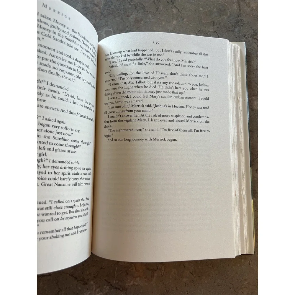 2000 Merrick A Novel by Anne Rice Hardcover First Trade Edition